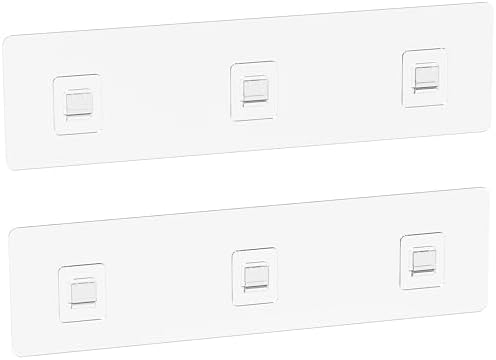 Moforoco 2Pack Adhesive Shower Hooks