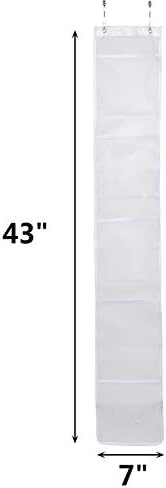 ALYER Hanging Storage Shower Caddy Organizer White