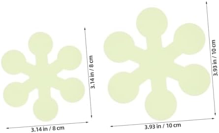 20pcs Snowflake Non-Slip Stickers for Bathtub Safety