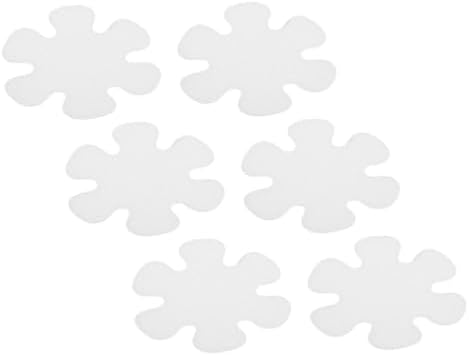 LIFKICH Anti-Slip Flower Stickers for Shower Tub 6 Pack
