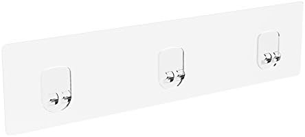 ODesign Transparent Adhesive for Shower Caddy Basket and Bathroom Shelf 2 Pack