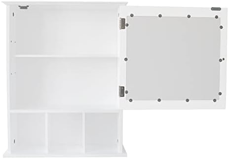 Guangshuohui Wall-Mounted Medicine Cabinet with Mirror Door