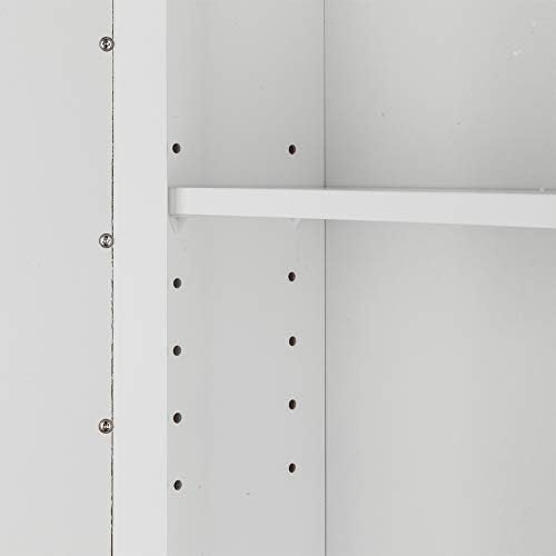 Volowoo Wall Mounted Mirror Cabinet with 3-Tier Storage