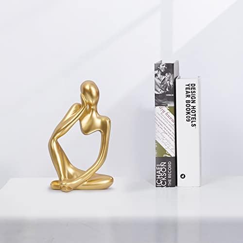 INNOLITES Abstract Thinker Sculpture Resin Statue for Home Decor