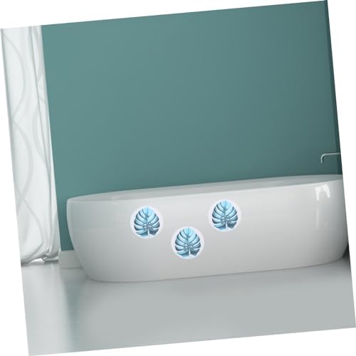 VOSAREA Leaf Shape Non-Slip Bath Decals