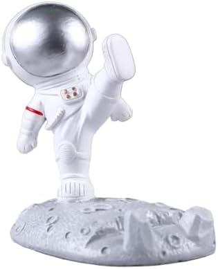 Nudsfuii Astronaut Cell Phone Stand Resin Statue