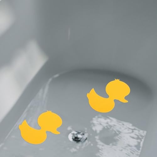 PRETYZOOM 20pcs Duck Bath Stickers Non-Slip Safety Decals 1