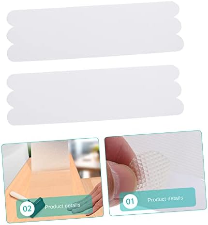 FIXOSHEE 36pcs Non-Slip Bath Stickers Anti-Slip Strips