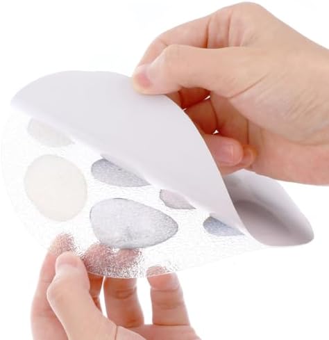 Zerodeko 8pcs Non-Slip Garlic Holder Floor Stickers