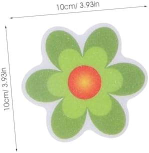 ABOOFAN 4Pcs Non Slip Bathtub Stickers with Flower Design