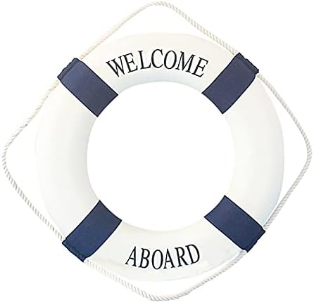Nautical Lifebuoy Sculpture Home Decor Statue
