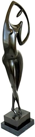 Contemplation - Modern Art Nude Bronze Statue Signed Milo