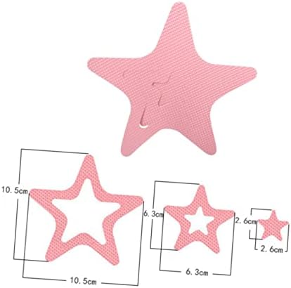ABOOFAN 12pcs Star Shape Anti-Slip Bath Stickers