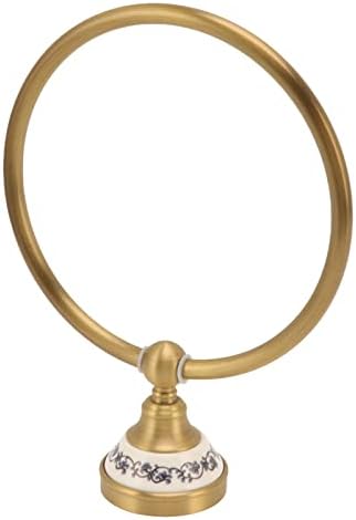 Hyuduo Antique Brass Towel Holder for Bathroom 1