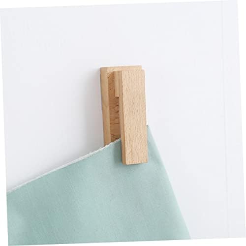 Solid Wood Bathroom Towel Rack Hook For Wall Mount