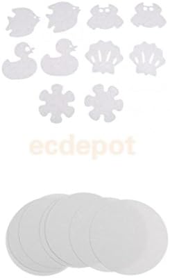 Non-Slip Bath Stickers 10pcs Cartoon Design
