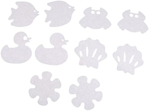 Non-Slip Bath Stickers 10pcs Cartoon Design