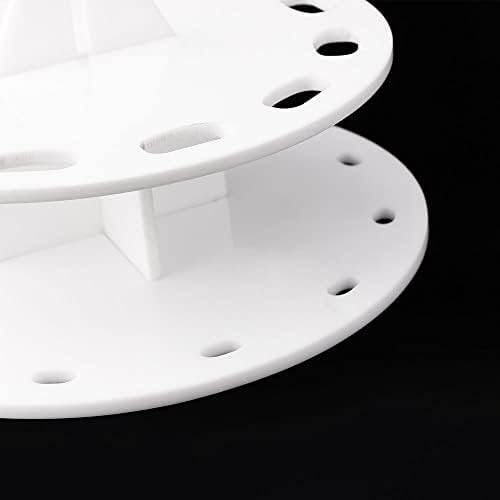 Yoseng 12 Hole Rotating Brush Holder for Ink Blending White