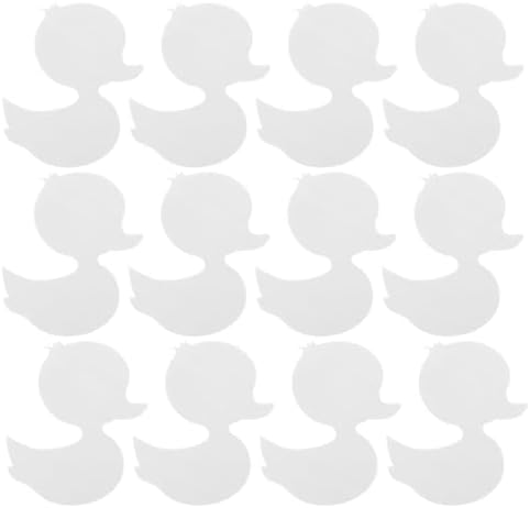 ABOOFAN 20pcs Non-Slip Bathtub Duck Stickers