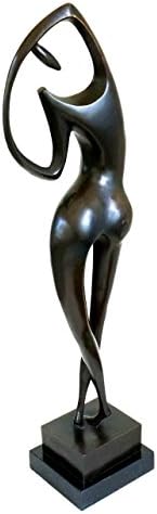 Contemplation - Modern Art Nude Bronze Statue Signed Milo