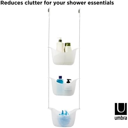 Umbra Bask Hanging Shower Caddy White