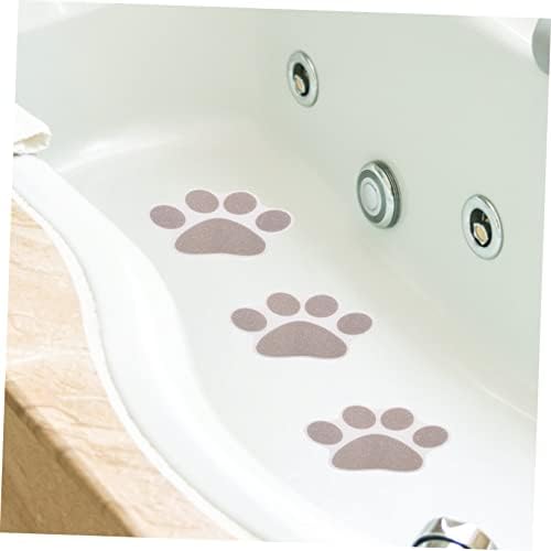 VOSAREA 10Pcs Non-Slip Shower Stickers for Bathtub Safety