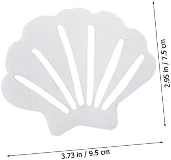 LIFKOME 12pcs Shell Shape Nonslip Bathroom Stickers