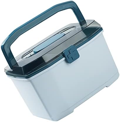 Lightweight Lockable Medicine Storage Cabinet with Handle