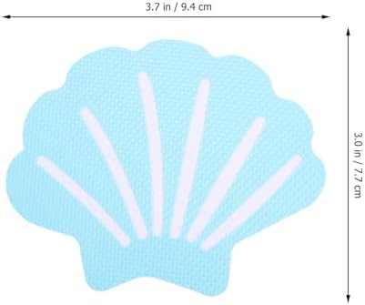 ABOOFAN 12pcs Shell-Shaped Non-Slip Bath Stickers