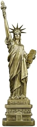 Elegant Gold Statue of Freedom Women God Desktop Ornament