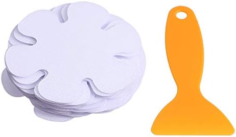 ABOOFAN 20Pcs Flower Shaped Non-Slip Bath Stickers for Safety