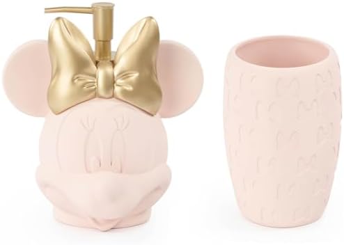 Disney Minnie Mouse 2-Piece Bathroom Dispenser Set