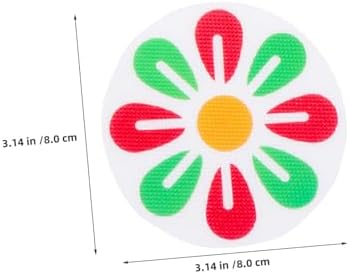 8Pcs Flower Design Non-Slip Bathtub Stickers