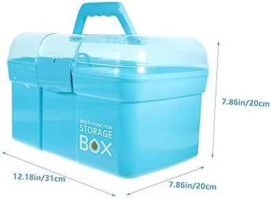 COLLBATH Portable Double Layer Medicine Cabinet