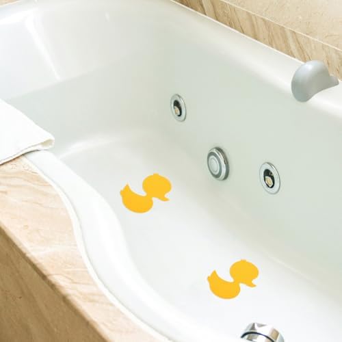 PRETYZOOM 20pcs Duck Bath Stickers Non-Slip Safety Decals 1