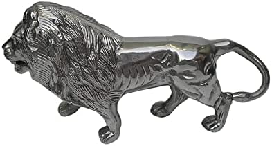 Aluminum Lion Statue Durable Home Decor Sculpture