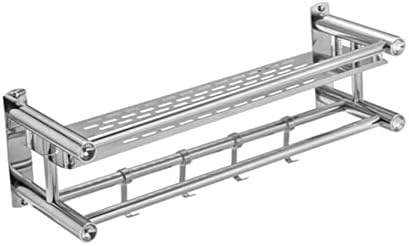 Unomor Shower Wall Storage Rack Stainless Steel