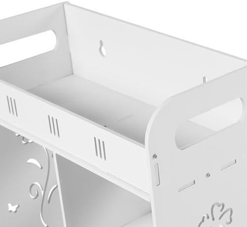 ILWorkTLs Bathroom Wall Cabinet with Drawer White