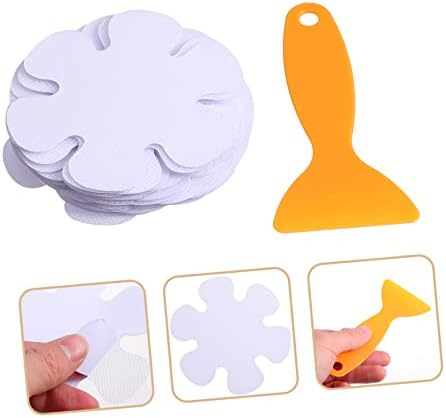 20Pcs Flower Shaped Nonslip Bath Stickers