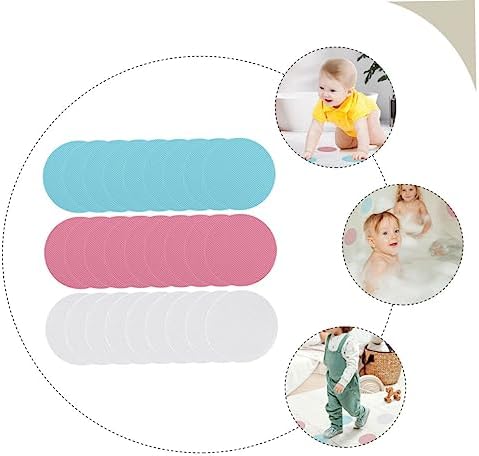 36pcs Round Bathtub Floor Stickers Non-Decals for Bathroom Kitchen