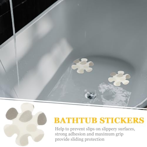 1Set Flower Shape Non-Slip Bathroom Stickers