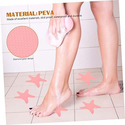 Ciieeo Bathtub Stickers Non-Slip 24pcs Peva Material Safe for Kids
