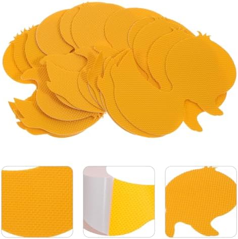 Ciieeo 12pcs Duck Non-Slip Bathtub Stickers