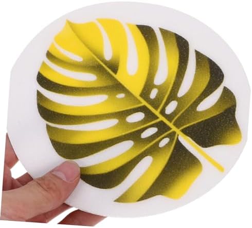 Ciieeo Non-Slip Leaf Bathtub Decals