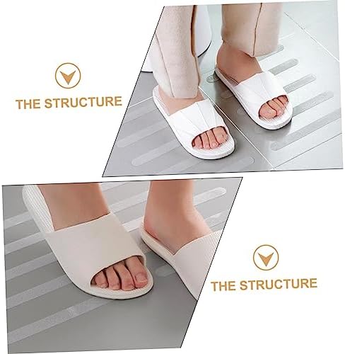 VOSAREA 12Pcs Non-Slip Bath Stickers for Safety