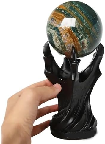 Crystal Ball Stand Sculptures Home Decor