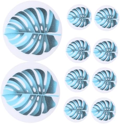 VOSAREA Leaf Shape Non-Slip Bath Decals