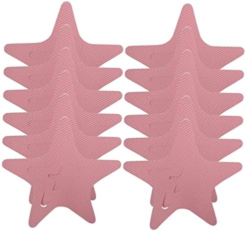 ABOOFAN 12pcs Star Shape Anti-Slip Bath Stickers