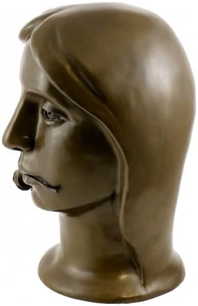 Kunst Ambiente Bronze Girl with Rose Statue