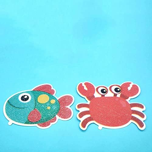 Alipis 5Pcs 3D Stickers for Kids Anti Slip Bathtub Decals